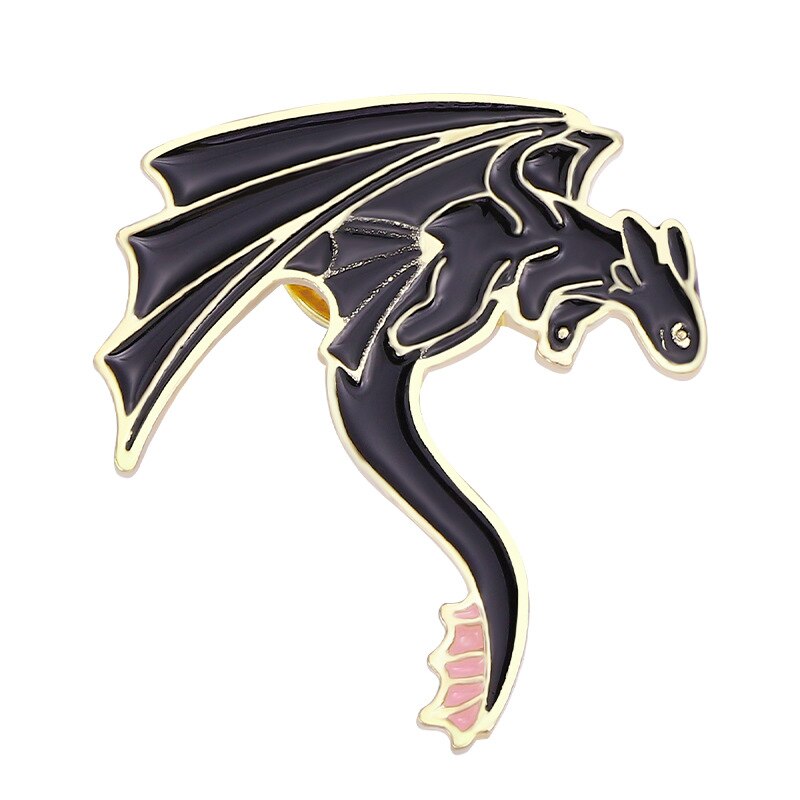 How to Train your Dragon- Toothless Hard Enamel Pin For Clothes, Backpacks