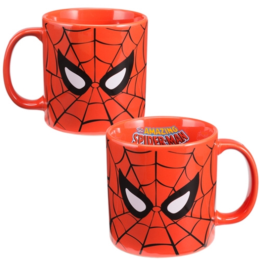 Black Ceramic Coffee Mug The Amazing Spider-Man Comic Art 12 oz NEW UNUSED
