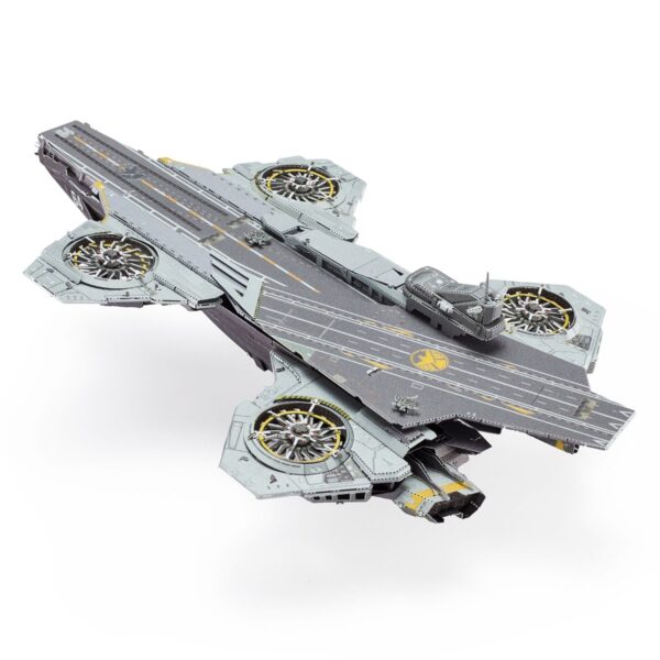 Avengers The Infinity Saga Helicarrier Metal Earth ICONX 3D Steel Model ...