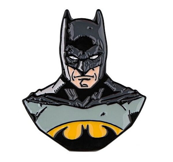 DC Comics Classic Batman Comic Art Bust Image Metal Enamel Pin NEW ...