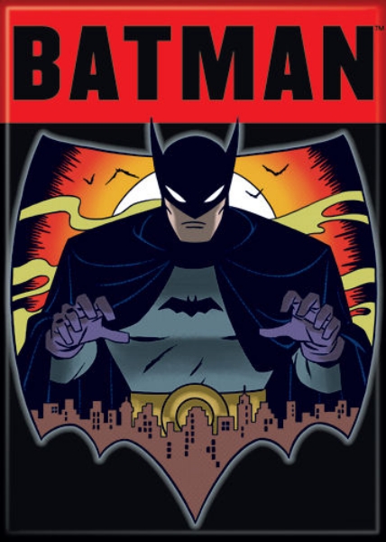 DC Comics Batman Over City Darwyn Cooke Comic Art Refrigerator