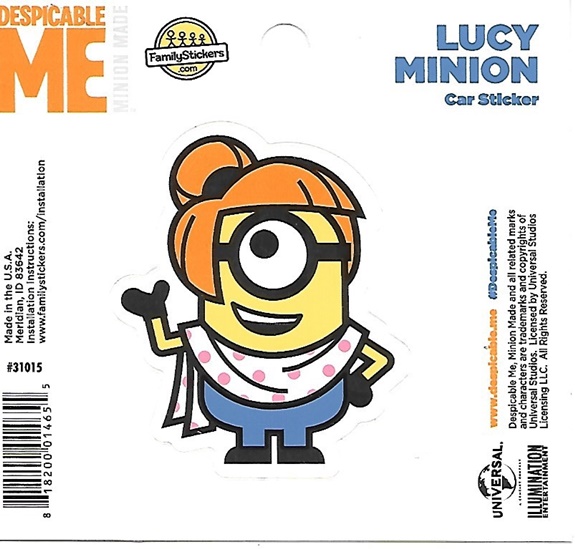 despicable me lucy badge