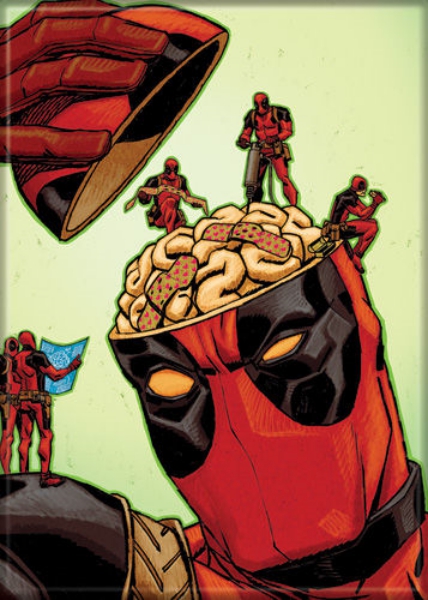 MARVEL  " Deadpool "    Mutant  X-men    Fridge Magnet 4"x6"  Decor  #9