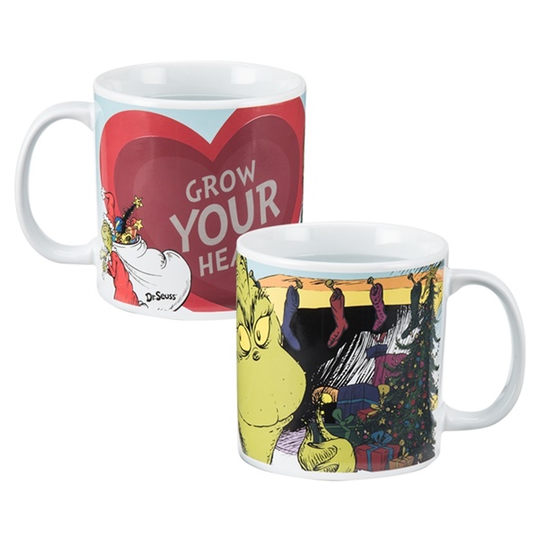 Dr. Seuss, Kitchen, New The Grinch Mug With Stirrer