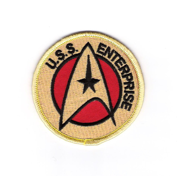 Star Trek Classic TV Series U.S.S. Enterprise Command Logo Embroidered ...
