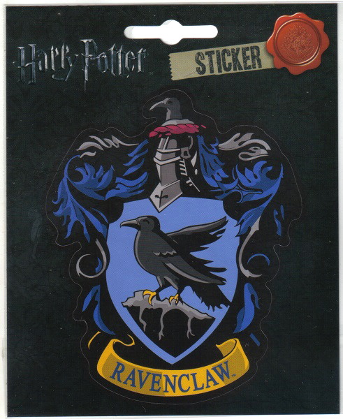 Harry Potter Domed Emblem Sticker for all Cars Ravenclaw Crest Automotive Decal 