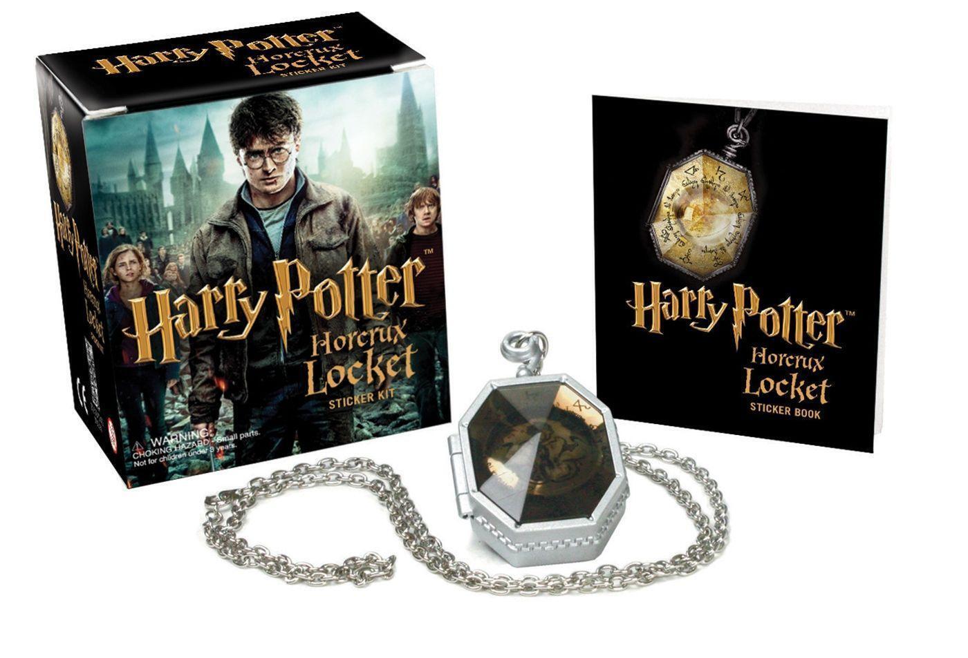 Harry Potter Horcrux Locket on Chain with Photo Sticker Book NEW SEALED