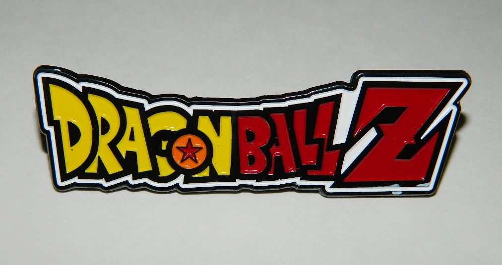 Dragon Ball Z Japanese Anime' Name Logo Metal Enamel Pin NEW UNUSED | Starbase Atlanta