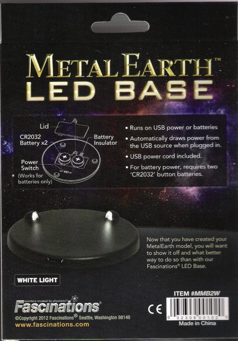 Star Wars At-AT Metal Earth 3-D Laser Cut Steel Model Kit #MMS252 NEW SEALED 