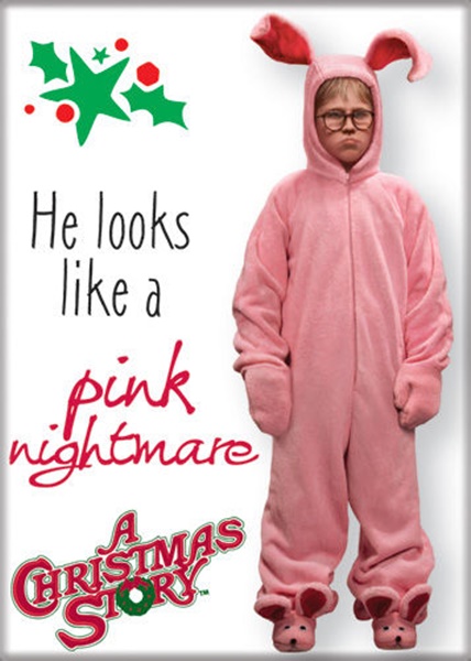 Christmas Story Bunny Suit Svg