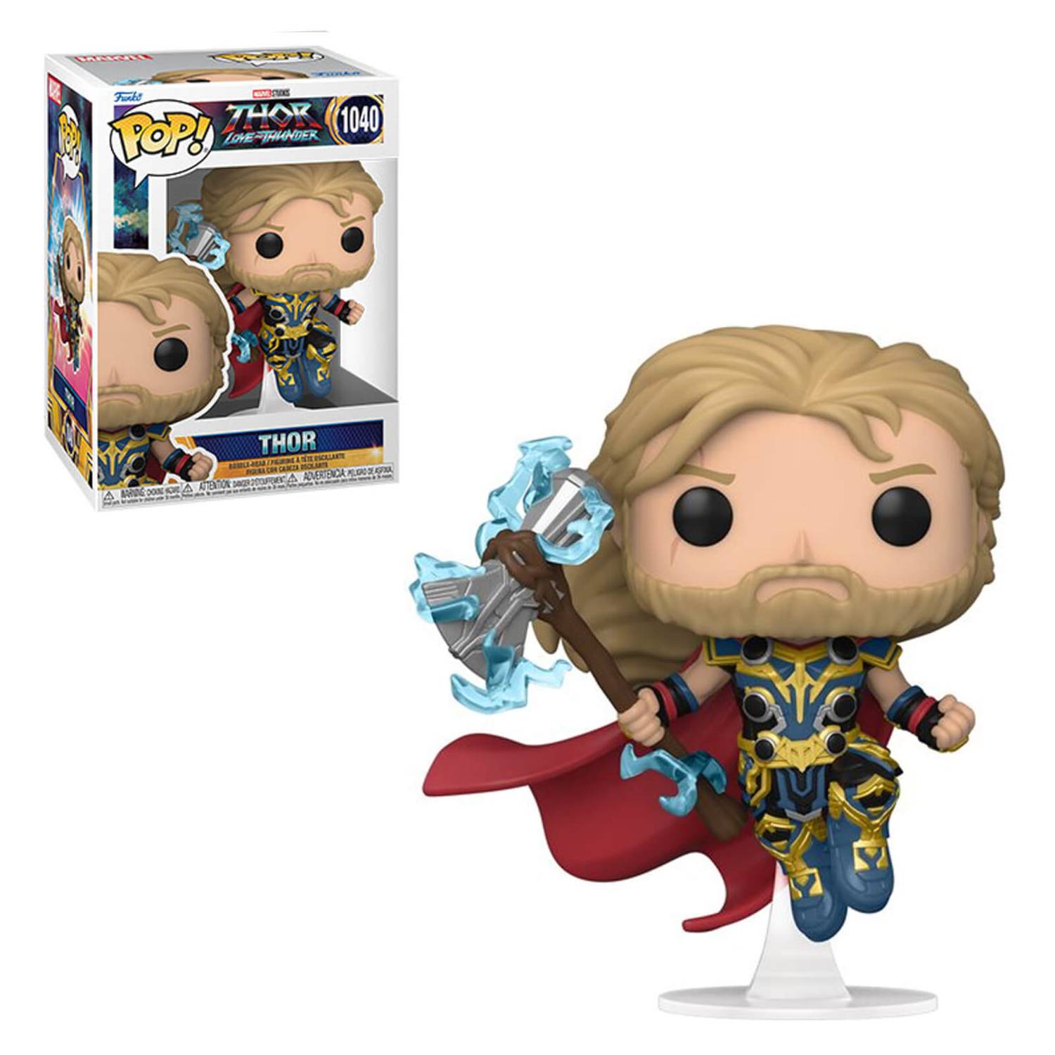 Thor: Love and Thunder Movie Thor with Stormbreaker POP! Figure #1040 FUNKO  NIB