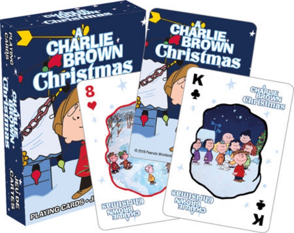 Peanuts A CHARLIE BROWN CHRISTMAS Sealed Deck Playing Cards 