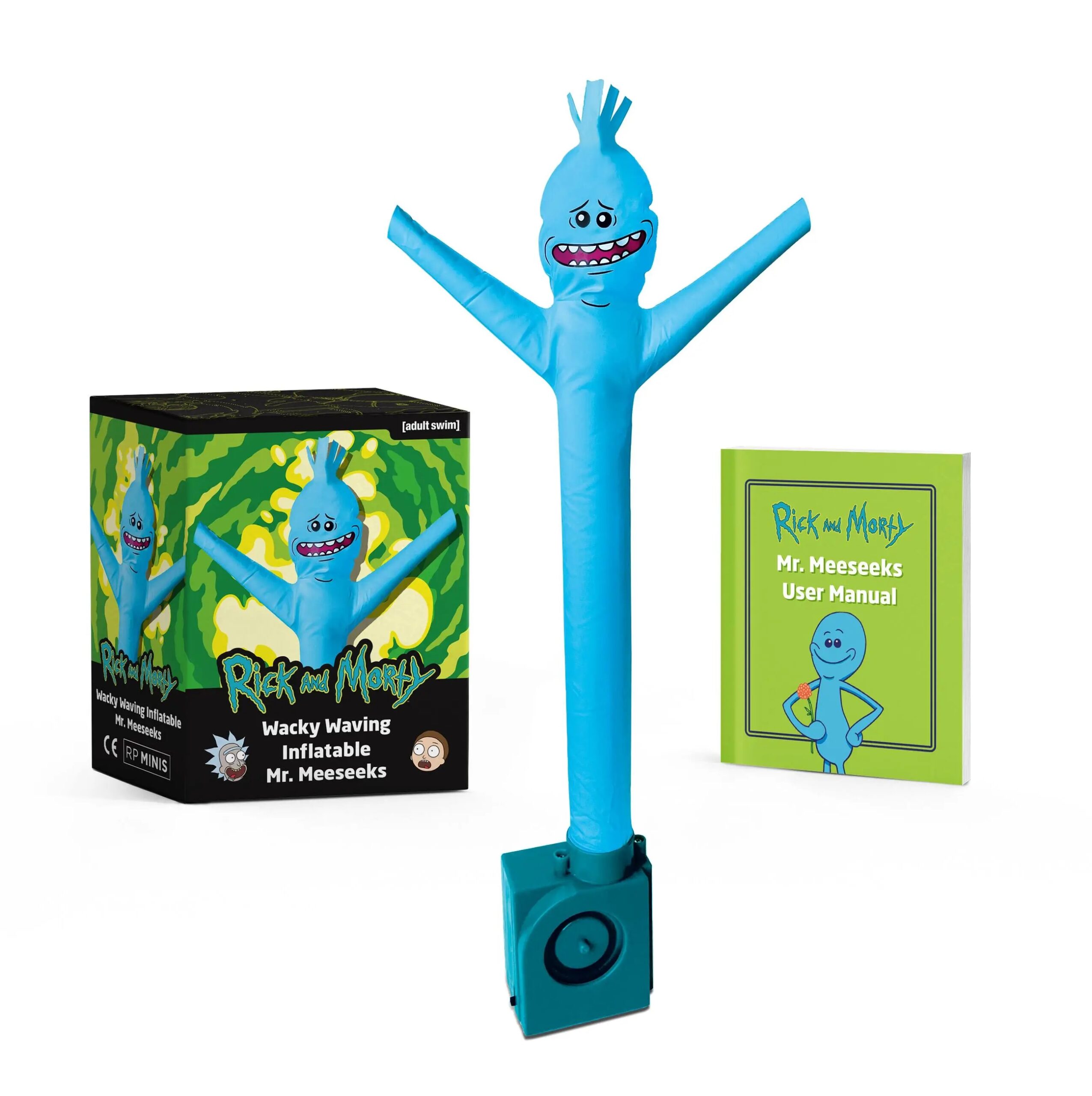 Rick and Morty Wacky Waving Inflatable Mr. Meeseeks with