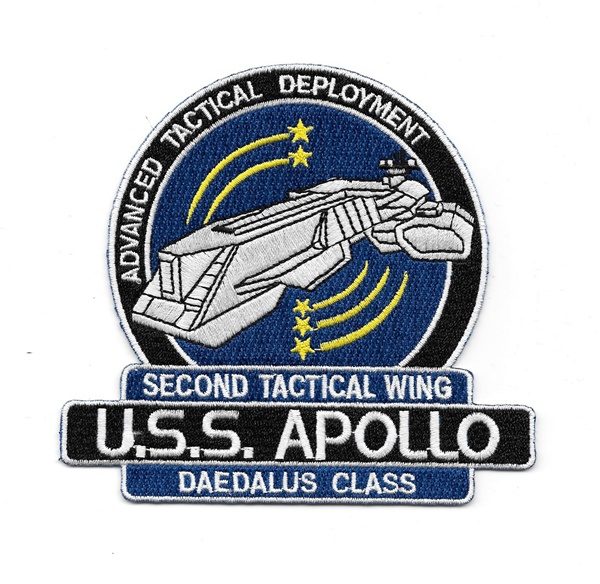 Stargate SG-1 Atlantis U.S.S Odyssey Badge Patch 3.75" 