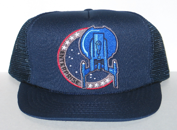 Star Trek Enterprise Series Uniform Logo on a Blue Baseball Cap Hat NEW |  Starbase Atlanta
