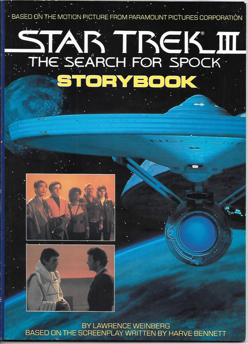 Vintage Star Trek III Search for Spock Paperback Book Set of 2 