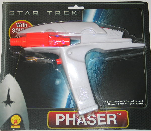 New Star Trek Movies Hand Phaser Costume Toy Rubies 2009
