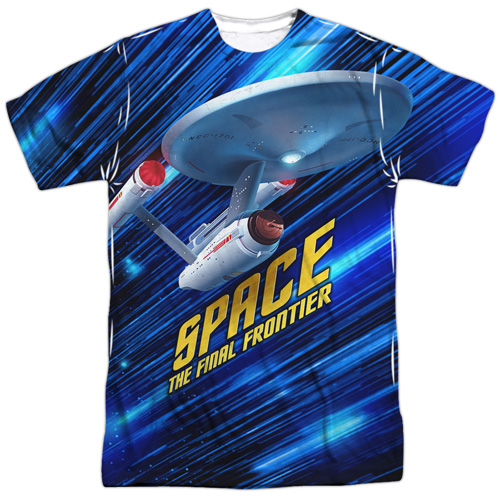 Star Trek Original Series Space The Final Frontier Sublimation T-Shirt ...