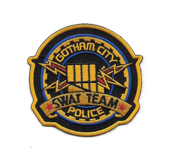 Batman Gotham City Police Swat Team Logo 3.5″ Patch | Starbase Atlanta