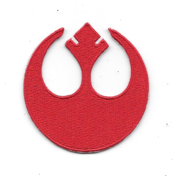 Star Wars Rebel Alliance Red Squadron Logo Embroidered Patch