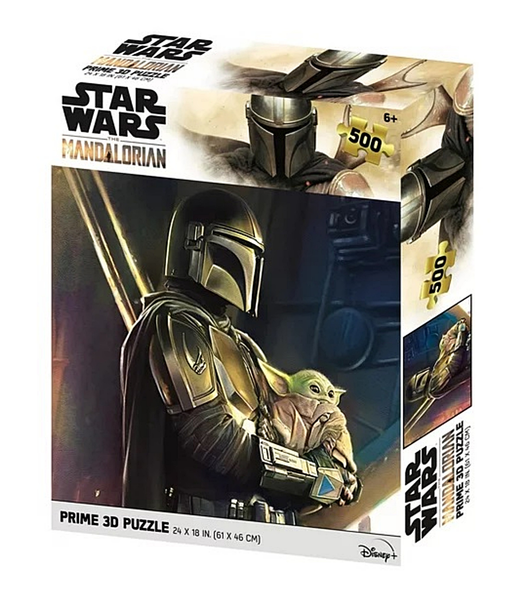 Star Wars The Mandalorian + Grogu 500 Piece Prime 3D Jigsaw
