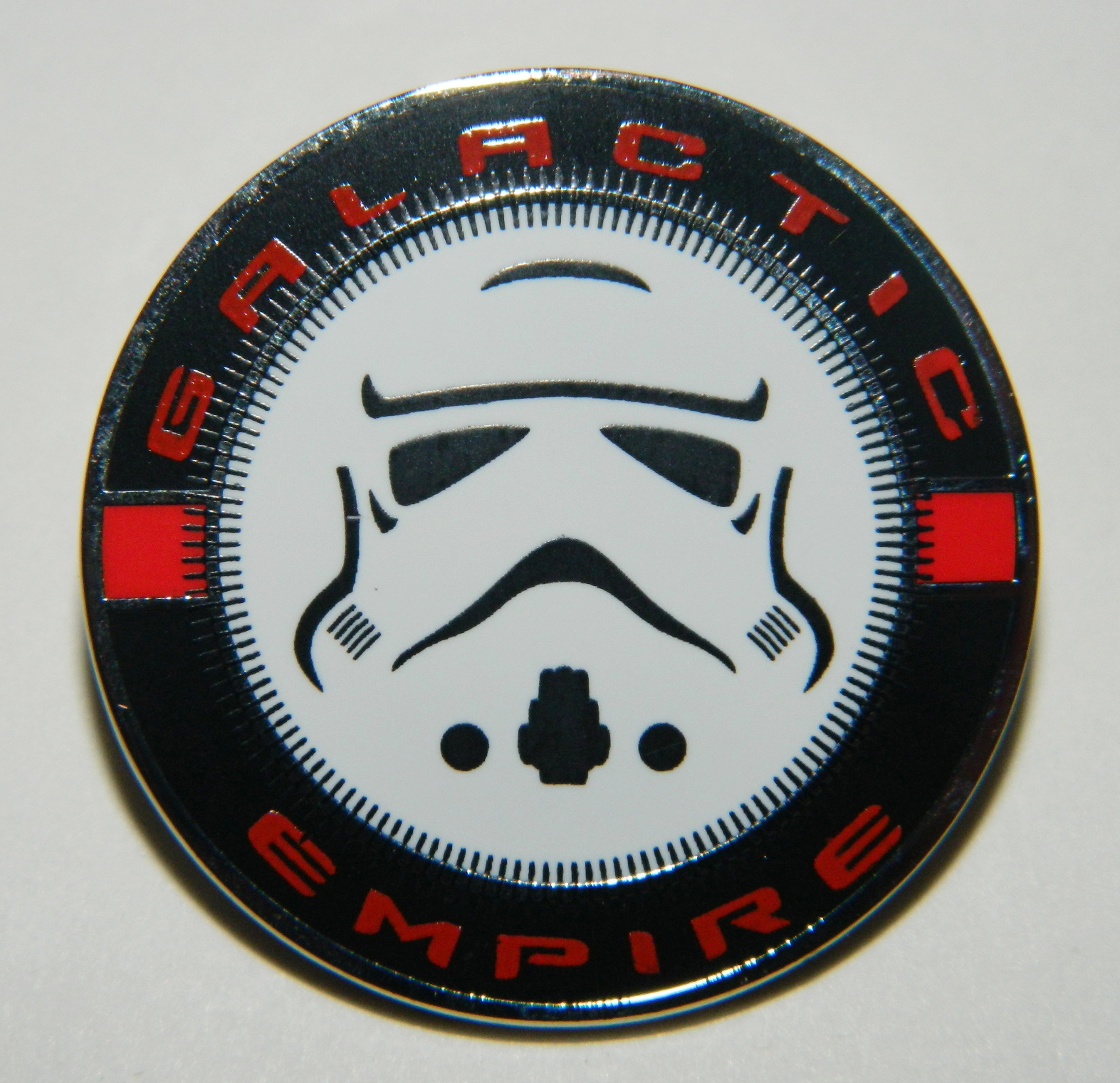 Star Wars Stormtroopers Troopers Logo 3-D Cloisonne Pin 