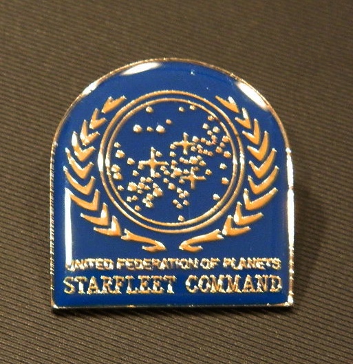 Star Trek United Federation of Planets Enamel Pin New 