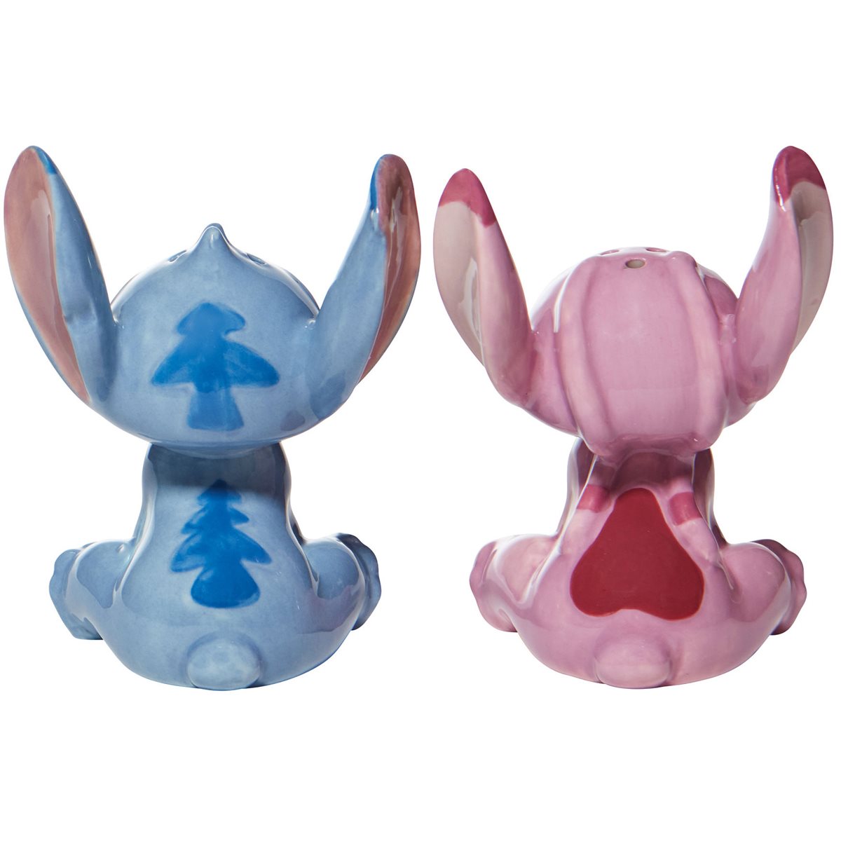 Walt Disney Lilo & Stitch, Angel & Stitch Ceramic Salt & Pepper Shakers