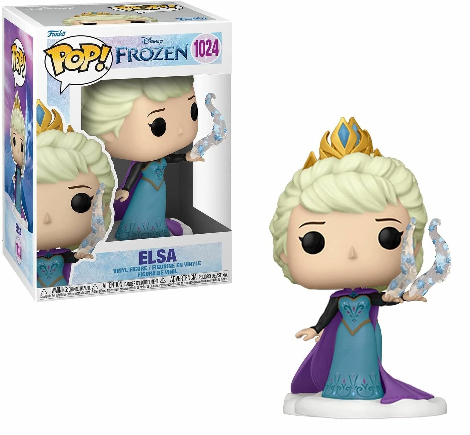 royalty merk op waarschijnlijk Disney Frozen Movie Elsa Ultimate Princess POP! Figure Toy #1024 FUNKO NIB  NEW | Starbase Atlanta